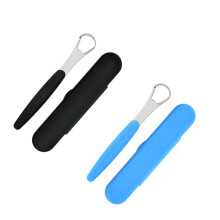 Ergonomic Tongue Scraper Set with Precise Edge for Adults Oral Care and Fresh Breath Travel Use