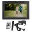 Cornice digitale WiFi con schermo touch screen HD IPS, uscita audio stereo, rotazione automatica e supporto per telecomando. 1