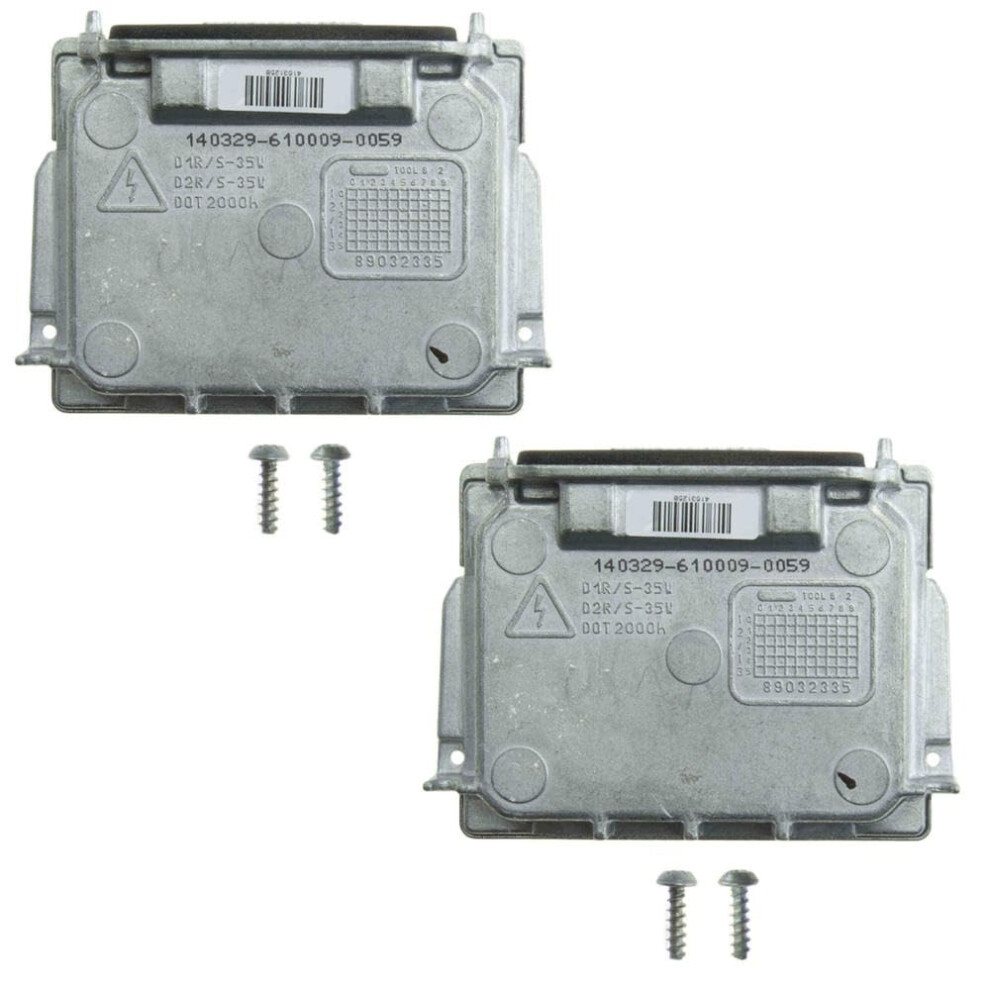 Set Of 2 Hid Ballasts For Bmw Volvo Audi Vw With Fast Startup Flicker Headlights 9455672104401