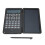 Portable 10-Digit LCD Scientific Calculator with Notepad, Black 9