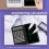 Portable 10-Digit LCD Scientific Calculator with Notepad, Black 6