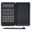 Portable 10-Digit LCD Scientific Calculator with Notepad, Black 2