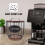 Rustic Coffee Filter Holder with Lid - Black, 17.5cm tall 4