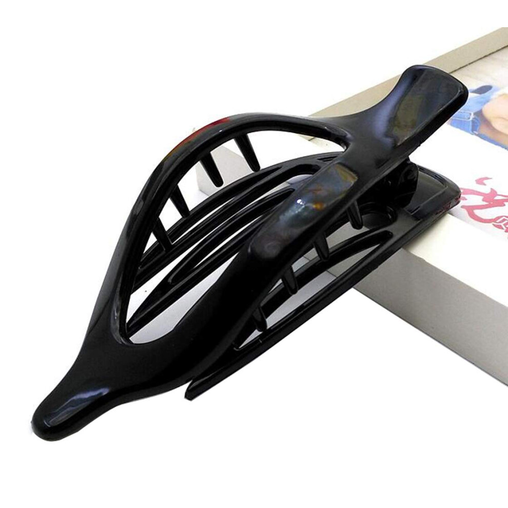Unisex 12.5Cm Plastic Hair Sectioning Clip With Nonslip Grip For Salon Styling And Thick Hair