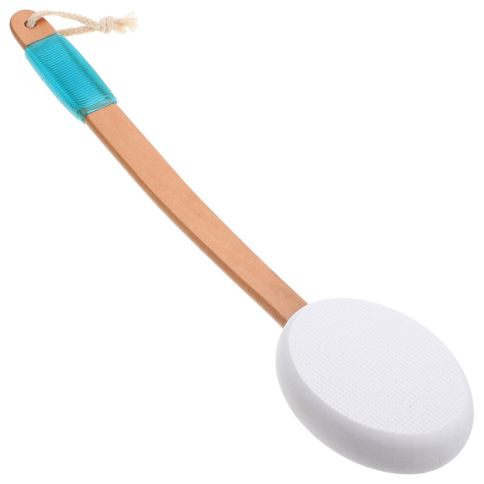 Body Exfoliating Brush with Long Handle Back Scrubber, NonSlip Bath Brush for Deep Skin Exfoliation