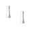 2Sets Barwerkzeug Muddler Cocktail Stößel Silber 10