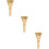 3Pièces Embouchure Tuba Accessoire Lisse Pour Instrument 10