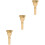 3Pièces Embouchure Tuba Accessoire Lisse Pour Instrument 6