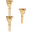 3Pièces Embouchure Tuba Accessoire Lisse Pour Instrument 8