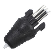4Stk 3D Druck Stift Adapter Schwarz Ersatz Zubehör