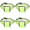 4Pièces Pochette Ceinture Micro Vert Ajustable Pour Et Guides 6