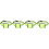 4Pièces Pochette Ceinture Micro Vert Ajustable Pour Et Guides 5