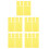 50Pcs Soldering Iron Sponge Pads Yellow for Effective Tip Cleaning 6
