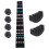 1Ensemble Violon Sticker Manche Noir Mute Durable Accessoires 1