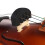 1Ensemble Violon Sticker Manche Noir Mute Durable Accessoires 6