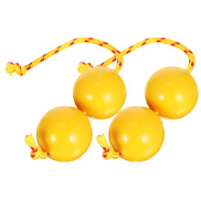2Pièces Shaker Musical Œuf Jaune En ABS Pour Apprentissage Rythmique
