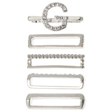 5Pièces Boucles Décoratives Montre Zinc Confort Durable