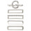 5Pièces Boucles Décoratives Montre Zinc Confort Durable 1