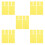 50Pcs Soldering Iron Sponge Pads Yellow for Effective Tip Cleaning 8