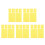 50Pcs Soldering Iron Sponge Pads Yellow for Effective Tip Cleaning 5