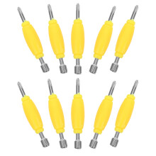 10Pcs Finger Skateboard Screwdriver Tool - Double Head Mini Repair Kit