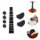 1Ensemble Violon Sticker Manche Noir Mute Durable Accessoires 10