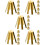 25Pcs Brass Golf Shaft Shims Octopus Adapter Repair Tools 8