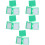 10Pcs Green Plastic Microscope Slide Storage Box with Organized Slots 7