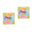 2Pcs Natural Wood Kids Clock Model Multicolor Educational Toy 5