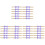 60Pcs Purple Polyester Packing Ribbon for Candy and Baking Sealing 2