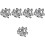 100Pcs Compact Hammer Connector Iron Wedges Gardening Handle Fixers 4