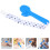 3Pcs Green Wrench Clip Silicone Teether Baby Holder 9