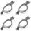 80 Pcs Stainless Steel Security Cable Lanyard Safety Tether 5