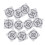 90Pcs Total Station Reflector Sheets Self-Adhesive Bike 8