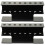 2Sets Black Acrylic Dart Holder Wall Rack for Outdoor Training Storage 4