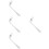 4Pcs Left-Hand Angled Lightweight Ergonomic Fork For Eating Assistance 6