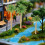 29pcs Miniature Palm Coconut Tree Model Plastic Mini Trees For Diy Crafts Model Train Scenery Architectural Projects 5