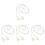 4 Count Chain Ear Buds -Lost Earphone Leash 7
