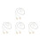 4 Count Chain Ear Buds -Lost Earphone Leash 6