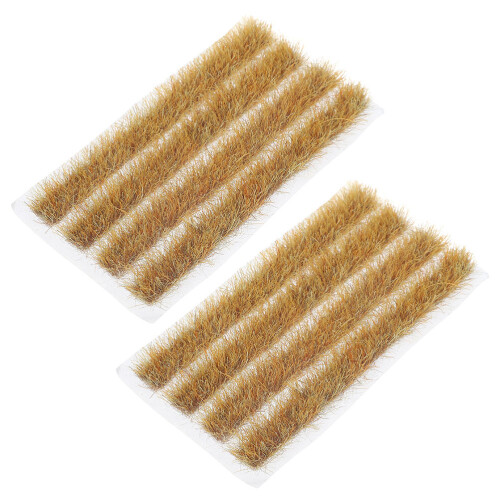 4 Sets Artificial Grass Cluster Faux Grass Decor Home Supply