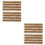 4 Sets Artificial Grass Cluster Faux Grass Decor Home Supply 6