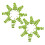 40Pcs Light Green Miniature Trees for Model Train Scenery DIY Crafts 2