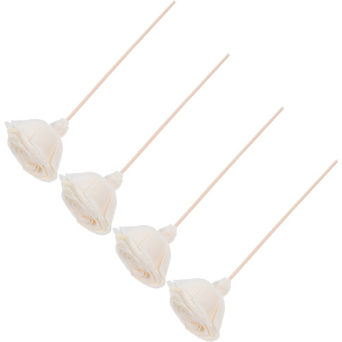 16Pcs Natural Rattan Flower Diffuser Sticks Beige for Aromatherapy 2