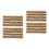 4 Sets Artificial Grass Cluster Faux Grass Decor Home Supply 4