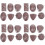 Pcs Simulation Chocolate Black Window Pvc 7