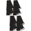 8Pcs Black Elastic Arm and Cable Management Straps with Cinch Design 9