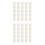 100Pcs Plastic Hydroponic Plant Basket White Garden Mesh Root Pot 9