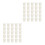 100Pcs Plastic Hydroponic Plant Basket White Garden Mesh Root Pot 7