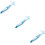 3Pcs Portable Turtle Shell Cleaning Brush Double-End Nylon Bristle 11