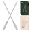 80St Duurzame Rvs Makeup Spatula, Foundation Mengtool, 11